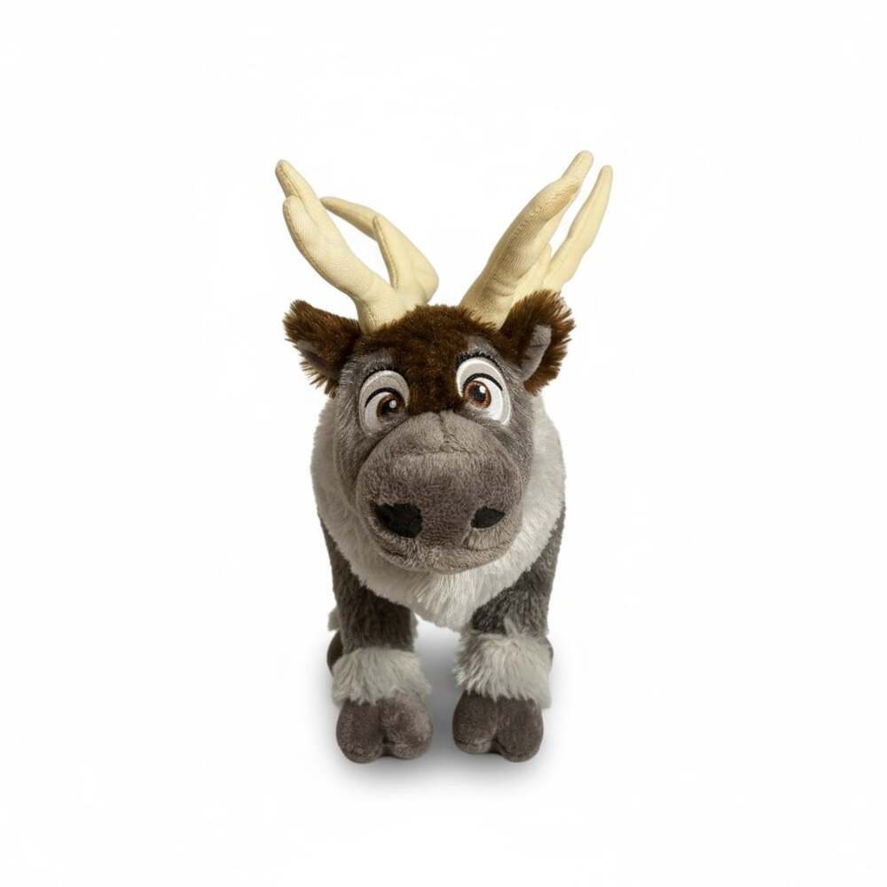 Disney Store Frozen Sven Reindeer Plush 16" with Bendable Legs